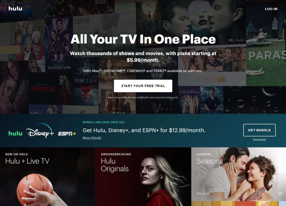 Wie man Hulu ausserhalb der USA beobachten kann